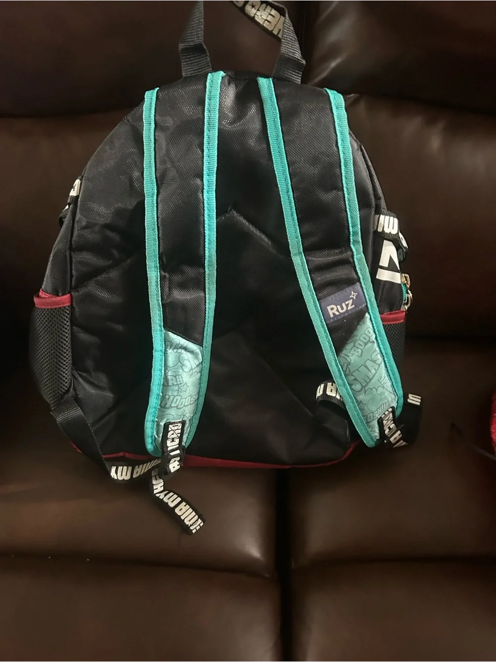 Kids Backpack - Teal Green
